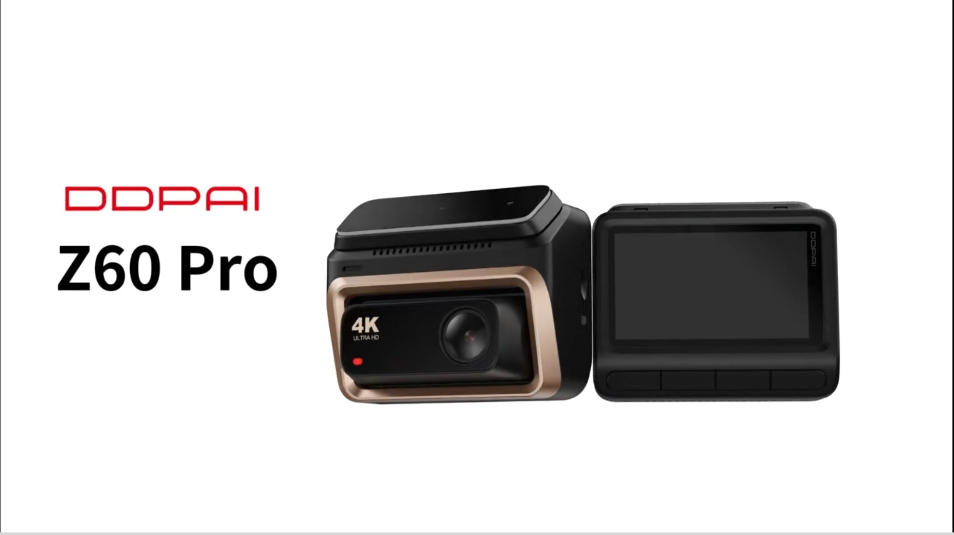 DDPAI Z60 Pro 4K AI Dash Cam
